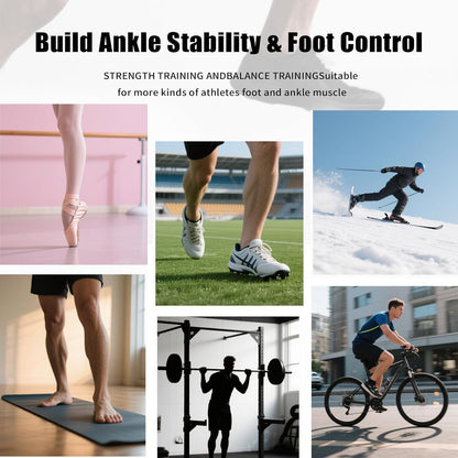 Plantar Fasciitis Relief Ankle Strengthener - Foot & Board Foot Arch Strengthener for Achilles Tendonitis Heel Spurs Balance for Support Flat Feet & Post-Injury Recovery