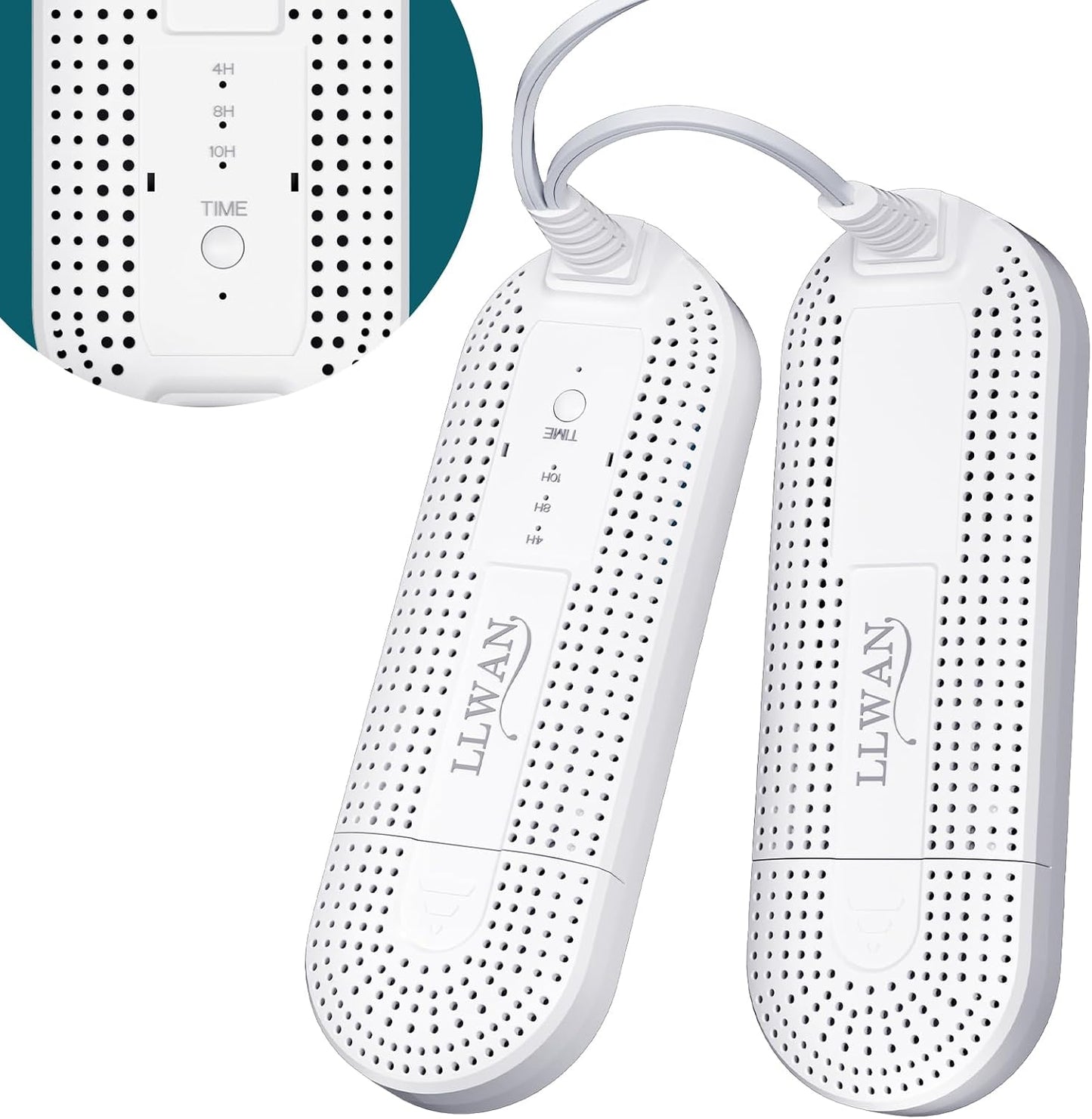 Boot Dryer for Work Boots, Electric Portable Shoe Dryer with Timer for Sneaker Socks Gloves Drying, Boot Warmer Extendable for Rainy Seasons Winter Travel