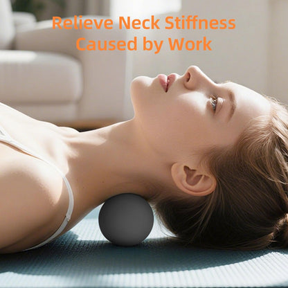 Massage Lacrosse Balls for Myofascial Release, Trigger Point Therapy | Foot Massage Ball to Relieve Plantar Fasciitis, Muscle Soreness
