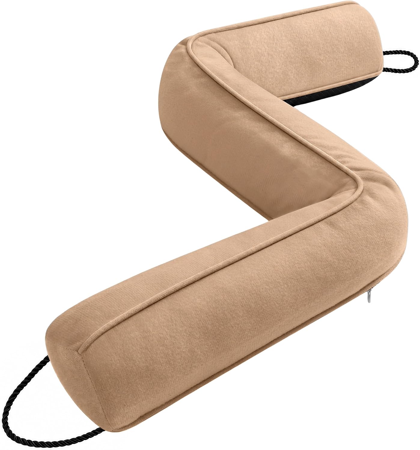 Door Draft Stopper, Removable Washable Cover, 38", Gray | Weighted Gap Filler, Blocks Hot and Cold Air, All-Season Seal, Easy Install, Noise & Wind Blocker, Home Essentials