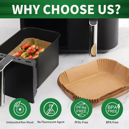 Air Fryer Liners Disposable Parchment Paper for Ninja Air Fryer
