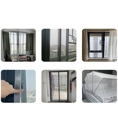 Window Screen Repair Tapes,2.75in x 66FT | Screen Rrepair Kit for Windows or Doors，Strong Adhesive and Breathable，Easy to Cut
