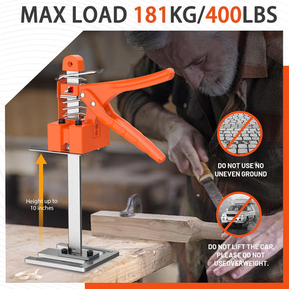 2 Pack Labor Saving Arm Jack Handle, 6.69 Inch Lift Height 440LBS Multifunctional Handheld Lifter Tool, Furniture Jack Height Adjuster for Cabinet Wall Tile Construction Installation