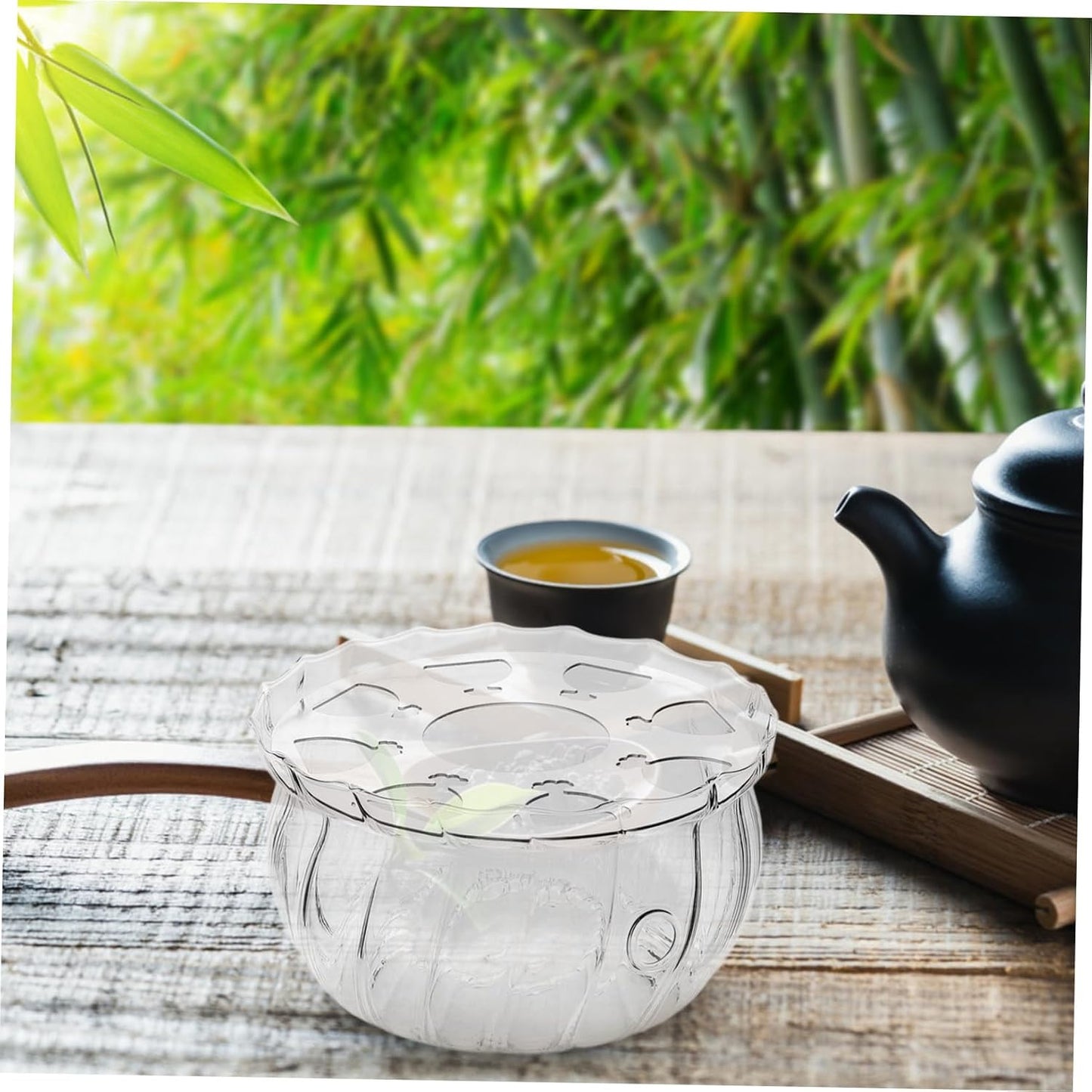 Glass Teapot Warmer Heat Resistant Candle Stand for Teapot and Food Easy to Clean Wax Warmer for Consistent Warmth Tea Accessories for Daily Use