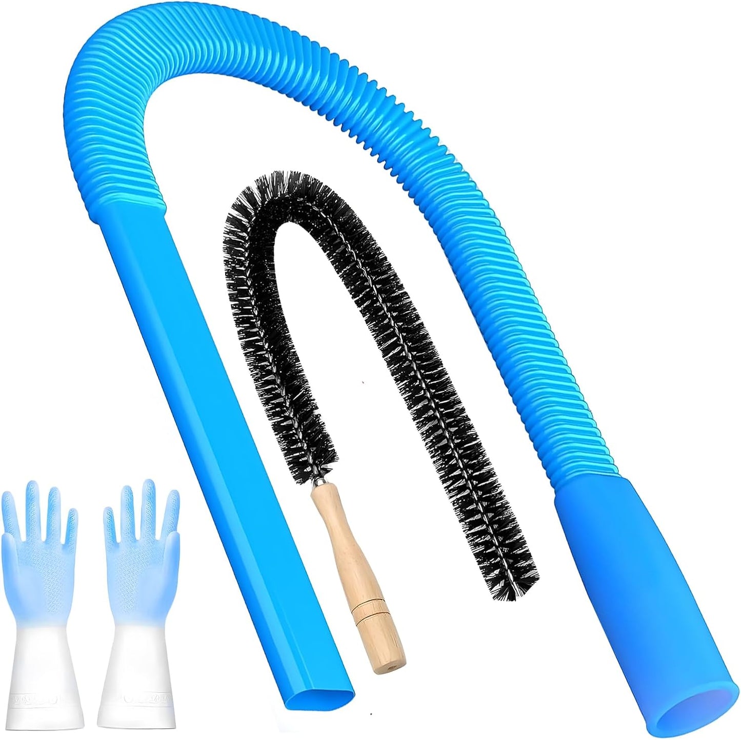 Upgraded Dryer Vent Cleaner: Universal Vacuum Hose Attachment Fits All Vacuums Cleaner, Deep Cleaning Tools for Clogged Ducts & Lint Removal