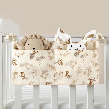Baby Bedside Hanging Bags Storage Organizer Milk Bottle Toy Crib Baby Nappy-Bag Bed-Bunk Organizing Bag
