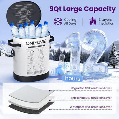 ONLYCARE Cold Therapy Machine, Ice Machine for Knee After Surgery