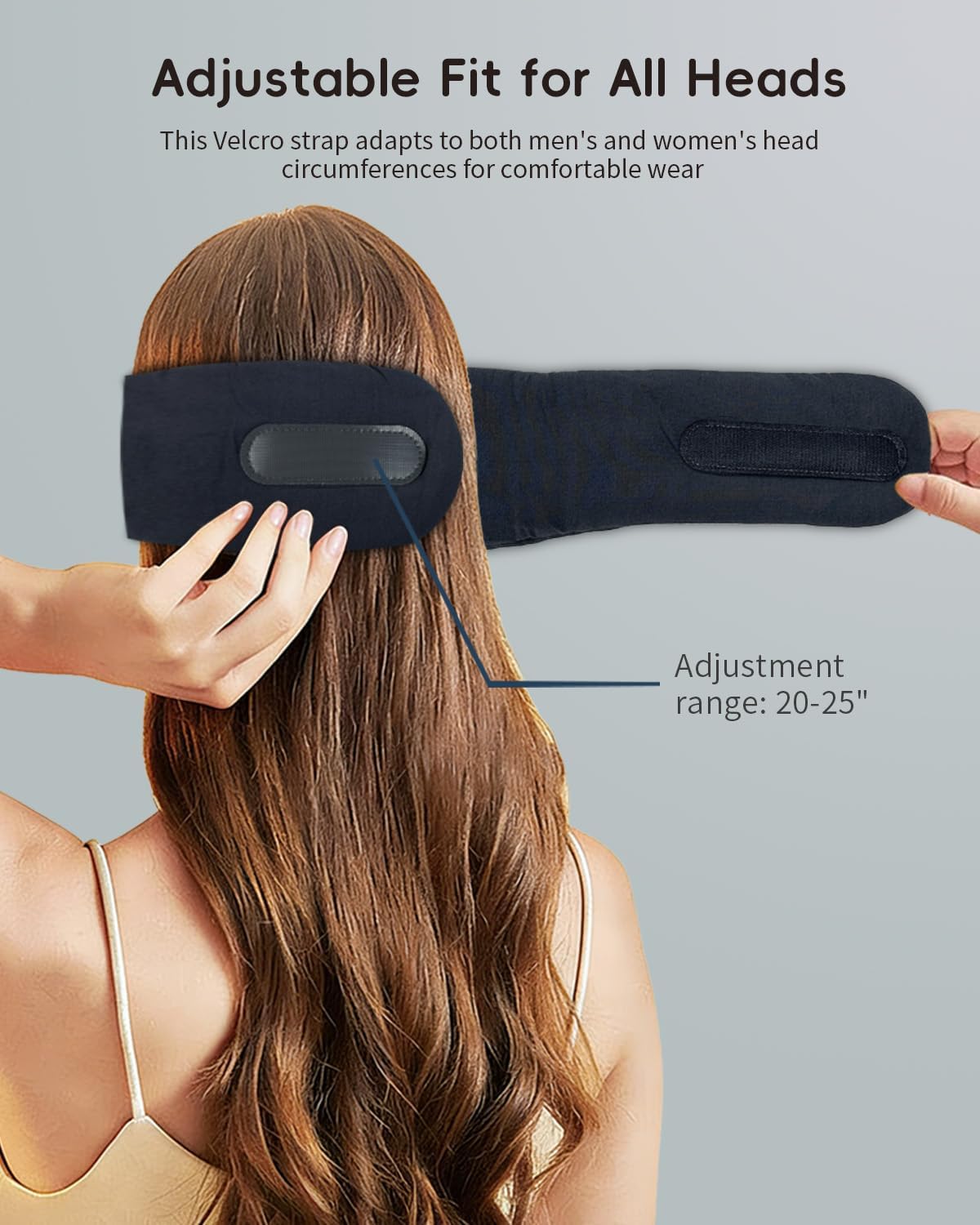 Heated Bluetooth Eye Mask for Sleep, Dry Eyes & Relaxation