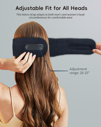 Heated Bluetooth Eye Mask for Sleep, Dry Eyes & Relaxation