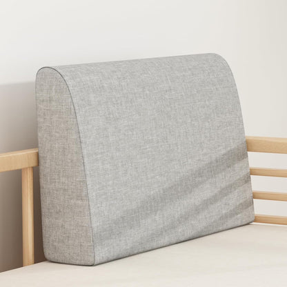 Couch Back Cushions Pillows, Wedge Pillow for Couch & Bed, Back Lumbar Support Pillow, High-Density Foam Backrest Cushion with Linen Cover for Back Pain Relief