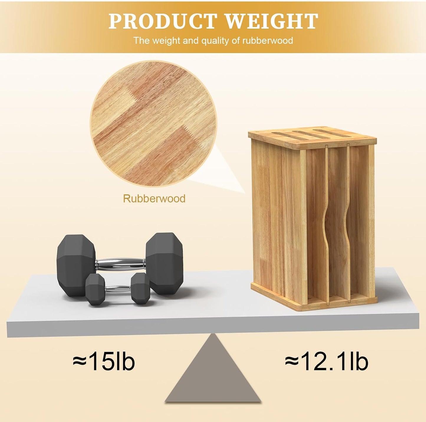 4 Tier Rubber Wooden Tray Dividers for Cabinets, Cookie Sheet Organizer | Heavy Weight, Premium Wood, Multiple Sizes, Saving Space, Vertical Tray Dividers for Storing pans, Baking tray, Cutting Board