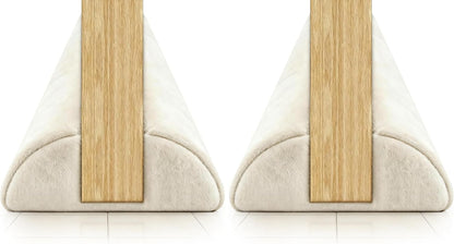 GDHOMM Door Draft Stopper for Bottom of Door, Adjustable Door Sweep Door Draft Blocker Door Gap Filler, Energy Saving, Keeps Sound Draft Light Out - Fits 30” to 36” Door