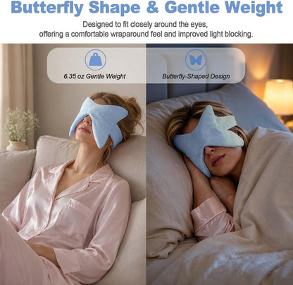 SPRING SEAON Microwavable Sinus Mask,Warm Cold Compress Eye Mask
