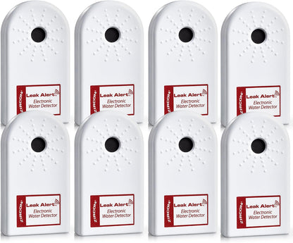 Zircon® Leak Alert™ Water Leak Detector, Loud 90 dB Water Alarm | Detect leaks before costly water damage near water heaters, appliances and plumbing fixtures; no setup required