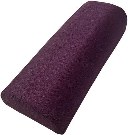 Knee Pillow Half Moon for Back Sleeping, Knee Wedge Pillow for Back Pain,Body Pillow Leg Pillow for Side Sleeping, Knee Bolster Pillow for Legs Support, Half Moon(17,45x18x10cm/18x7x4in)