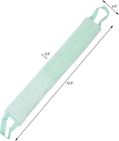 DreamTime Spa Comforts Microwaveable Hot or Cold Neck Shoulder Wrap with Aromatherapy, Lavender and Peppermint Herbal Stress Relief, Green/Brown, Blue Affirmations Print | Microwaveable Heating Pad for Shoulders and Neck, Freeze to Soothe Pain, Soft
