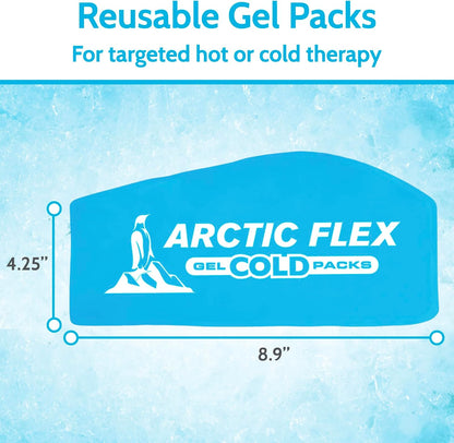 Arctic Flex Gel Replacement Packs - Ice Packs Reusable for Elbow Ice Brace