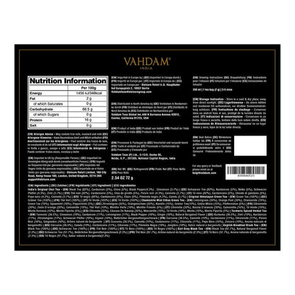 VAHDAM, Assorted Herbal Tea Sampler (18 Tea Bags, 9 Flavors) Caffeine-Free, Non-GMO | Double Infusion, Individually Enveloped Tea Bags | Herbal Tea Assortmen
