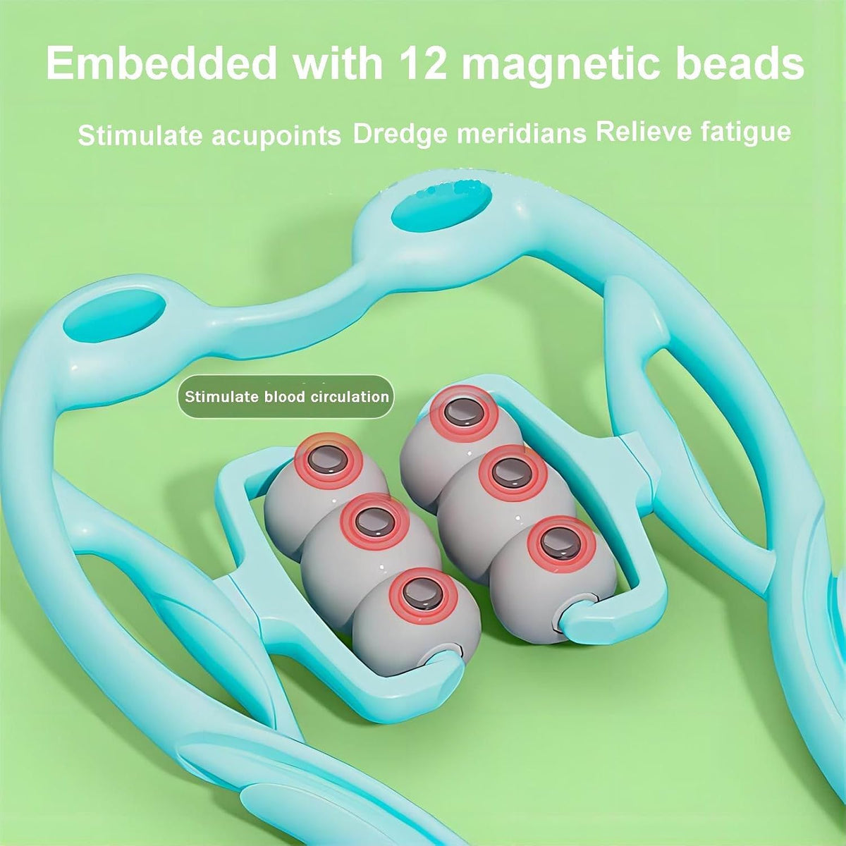 Manual Cervical Neck Massager,Massage The Cervical Spine, Waist And Legs.