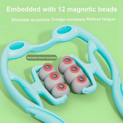 Manual Cervical Neck Massager,Massage The Cervical Spine, Waist And Legs.