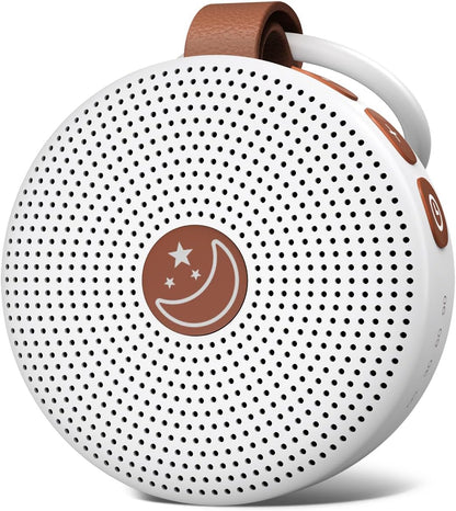 Portable Sound Machine Mini White Noise Machine Baby Shushing Brown Noise Machine with 30 Soothing Sounds for Kids Adults Dogs Auto-Off Timer 32 Volume Levels Sleep Machine for Home Office Privacy