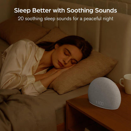 HOUSBAY Sunrise Alarm Clock with White Noise Sound Machine for Bedroom