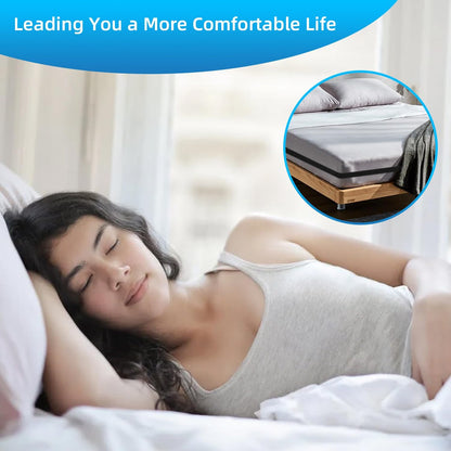 Sheet Fasteners, Adjustable Elastic Bed Sheet Holder Straps for Full,Queen,King Twin Bed,6 Way Cross Sheet Clips Suspenders Band,Fitted Round and Square Mattresses