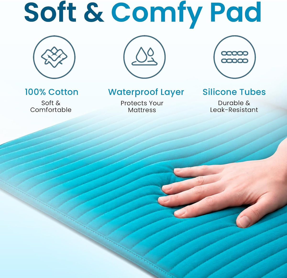 B10 Bed Cooling System Twin - Cooling Mattress Pad for Hot Sleepers