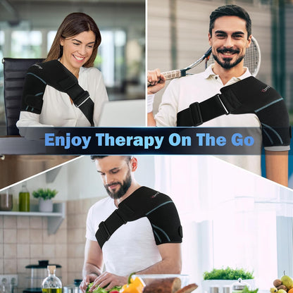 Comfytemp Shoulder Ice Pack Wrap, Shoulder Brace Rotator Cuff Cold Therapy