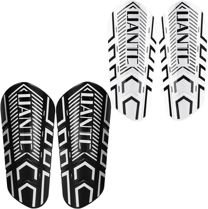 Shin Guards - Soccer Shin Guards with Cushion Protection for Kids/Adults