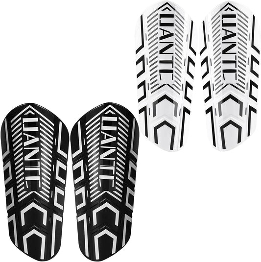 Shin Guards - Soccer Shin Guards with Cushion Protection for Kids/Adults