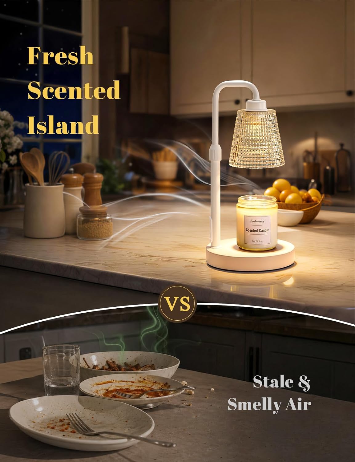 Candle Warmer Lamp with Timer, Birthday Gifts for Women, Ideal Fall Decor