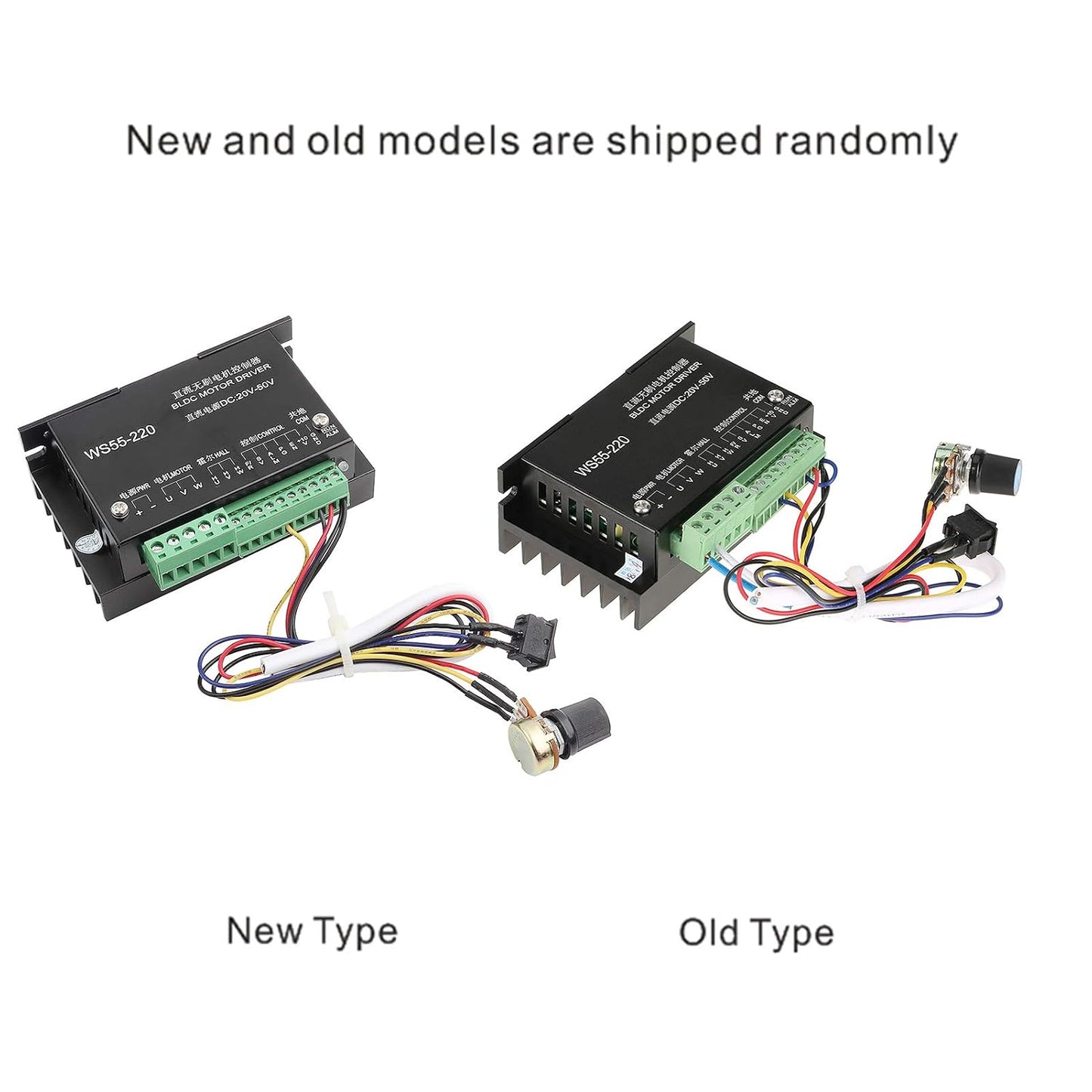 Motor Driver Controller,WS55-220 DC 48V 500W CNC Brushless Spindle BLDC Motor Driver Controller with Overvoltage , OverCurrent