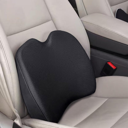 Super Cozy Lumbar Support Pillow for Car/Office Chair, 100% Memory Foam