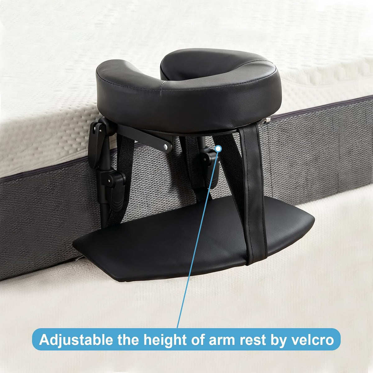 Massage Headrest for Bed, Head Holder & Face Cradle with Face Down Pillow