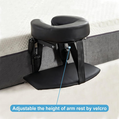 Massage Headrest for Bed, Head Holder & Face Cradle with Face Down Pillow