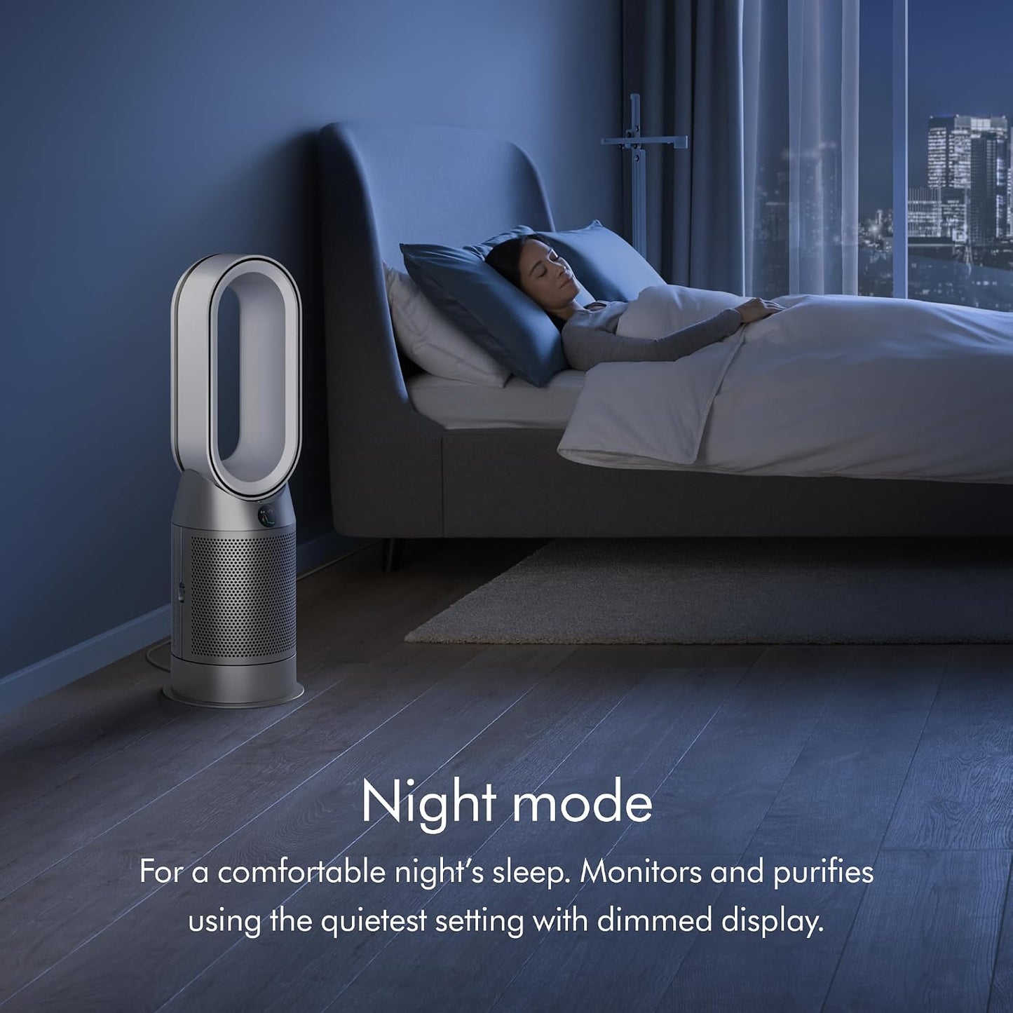 Dyson Purifier Hot+Cool HP07 Air Purifier, Heater, and Fan | White/Silver, Large