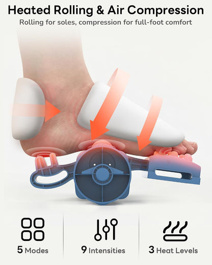 2 in 1 Shiatsu Foot and Calf Massager