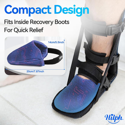 Hilph Foot Toes Ice Pack Wrap for Broken Toes & Bunion Surgery Recovery