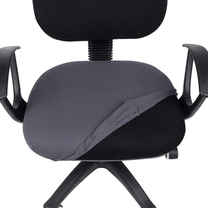 Smiry Office Computer Chair Armrest Covers, 2PCs Anti-dust Arm Rest Pad | Removable Washable Desk Chair Arm Pad Covers, Grey