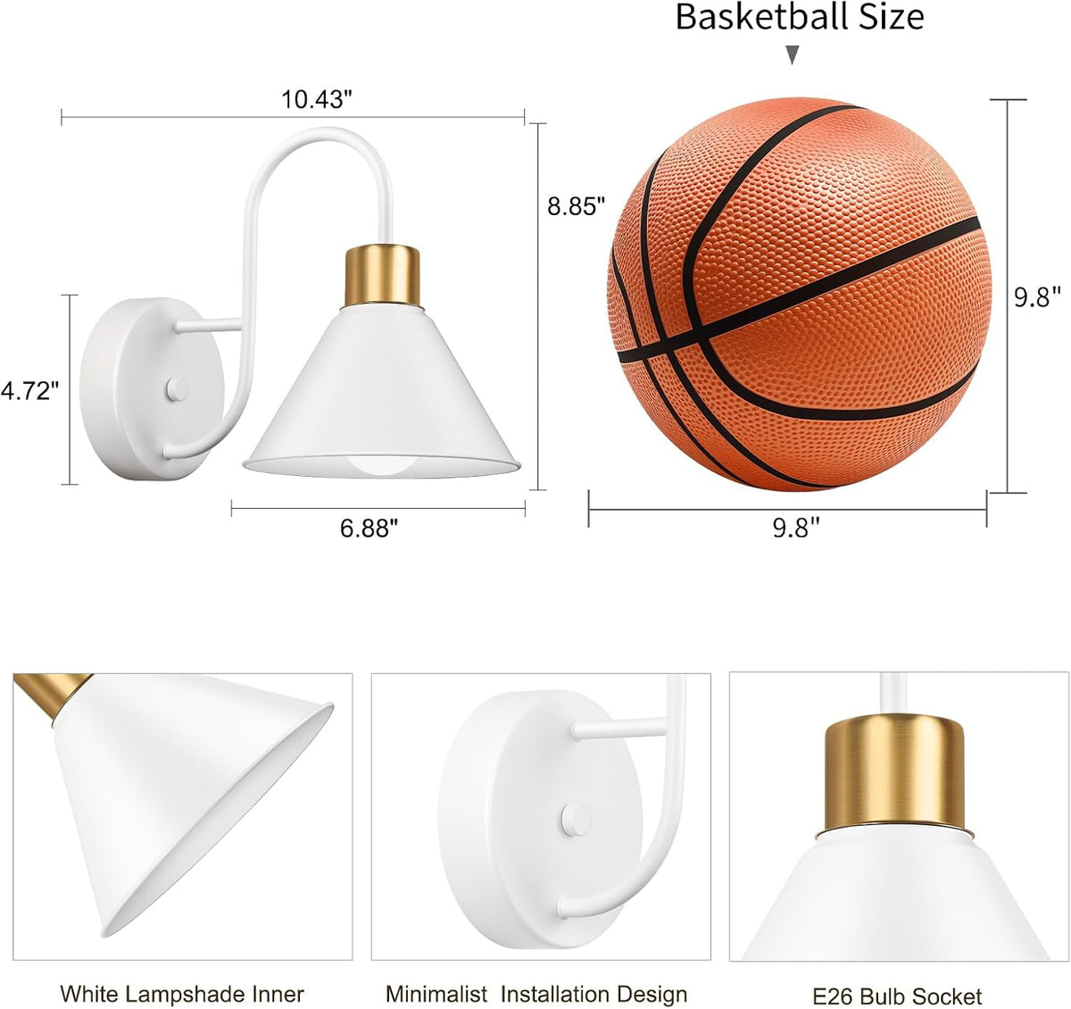 Frideko Rechargeable Wall Sconces Set of Two with Remote, RGB 15 Colors Dimmable Battery Operated Wall Lights for Living Room Bedroom, Indoor Black Wall Lamp with Timer Wireless