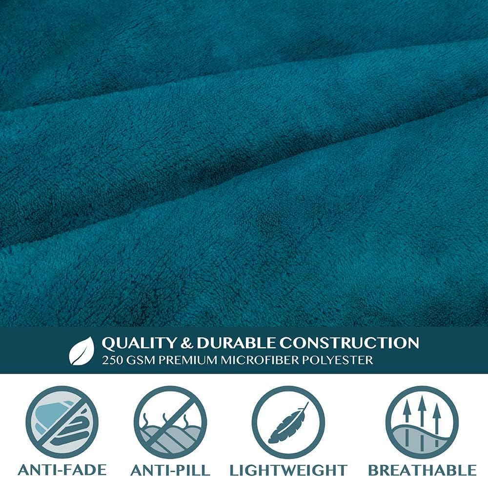 PAVILIA Blanket with Sleeves for Adult Women Men, Soft Warm Wearable Blanket Fleece Wrap Throw, Robe Blanket Gift