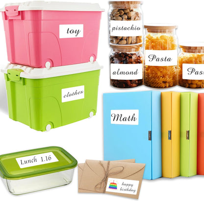 2×3 Inch Removable Blank Freezer Labels,Water/Oil/Tear Resistant/Ink Won't Smudge No Residue (120pcs,1 Bag)