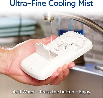 Arctic Air Pocket Chill Handheld Mini Fan, Portable Personal Cooling Fan