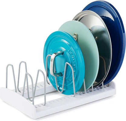 YouCopia StoreMore Bakeware Rack, Adjustable Dividers, Baking Pan Organizer