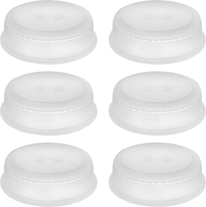 YBM HOME Microwave Splatter Cover Keeps Your Microwave Spotless During Food Heating, Anti-Splatter Plate Lid Cover, BPA Free and Dishwasher Safe (1, 2.5x10x9)