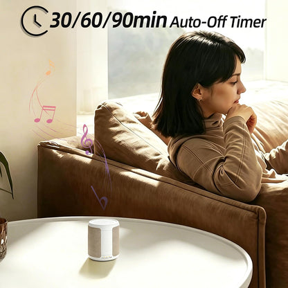 Portable Sound Machine - Mini White Noise Machine with 30 Soothing Sounds, 32 Volume Levels, 4 Timers | Pocket-Sized Travel Noise Machine for Baby, Adults, Sleeping, Office Privacy & Nursery