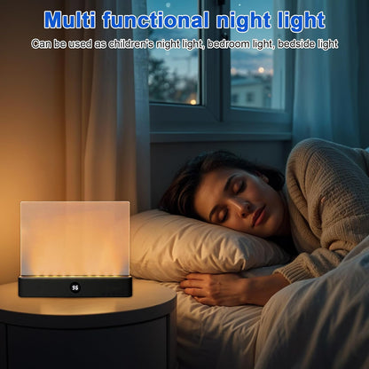 Book Light, Rechargeable Clear LED Reading Light with 3 Colors & Timer | Dimmable Full Page Panel Plate Lamp, Reading Lights for Book, Kids Eye Protection for Night Reading in Bed (White, Small)