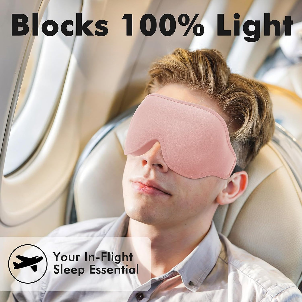 3D Weighted Eye Mask for Lash Extensions, Eye Covers for Sleep