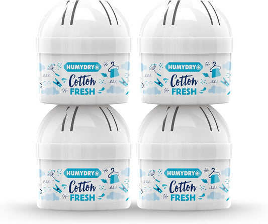 HUMYDRY Moisture Absorber Device, Mini 12-Pack,12.6oz, Green Apple Scent | 2-in-1 Moisture Absorber, Air Freshener Device, Dual-Function, Closets, Bathrooms, Small Spaces, Each Mini Lasts 4 to 6 Weeks
